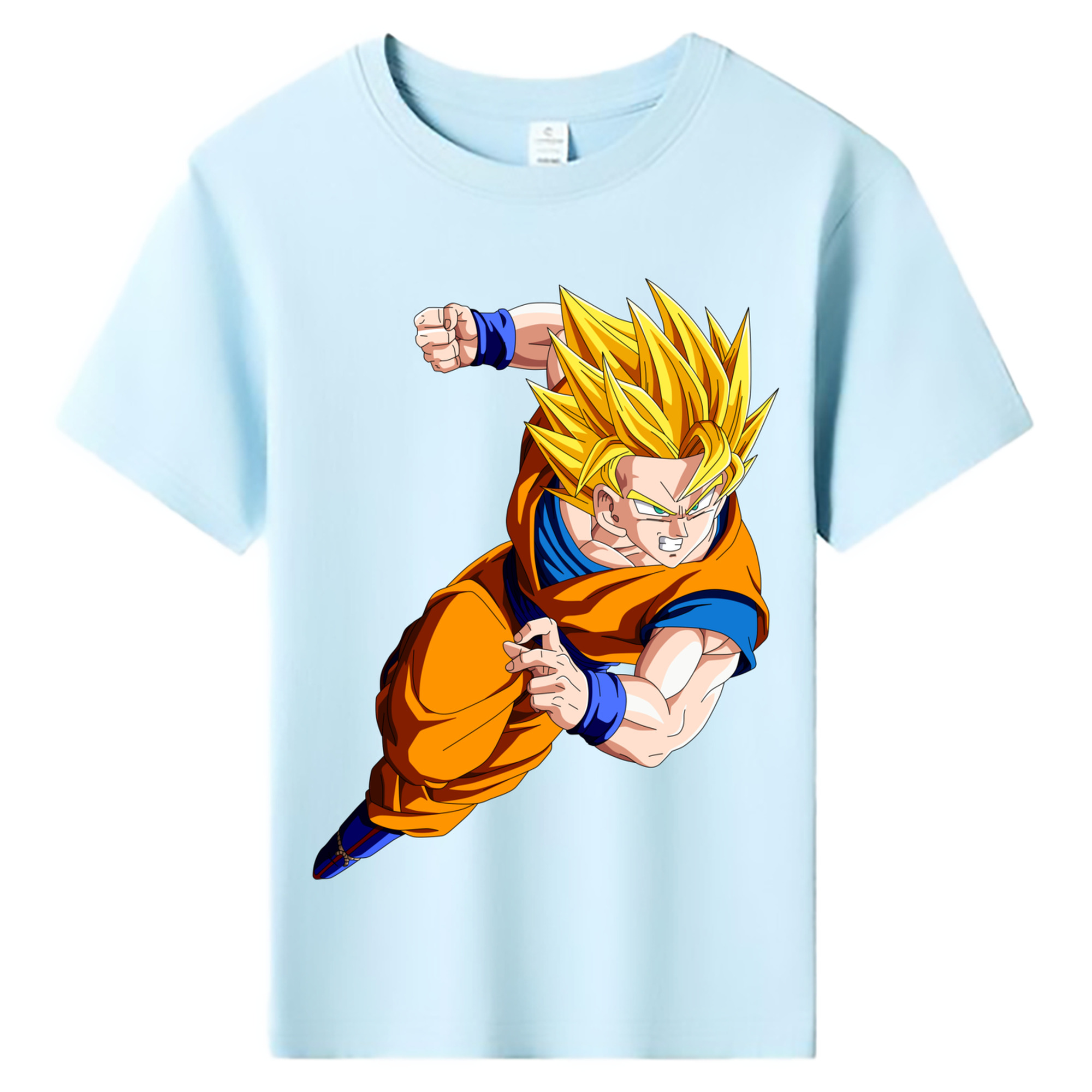 （画像用） ドラゴンボール 孫悟空（そん ごくう）Son Goku カカロット DRAGON BALL Kakarotto 綿100％キッズTシャツ（フロントプリント）